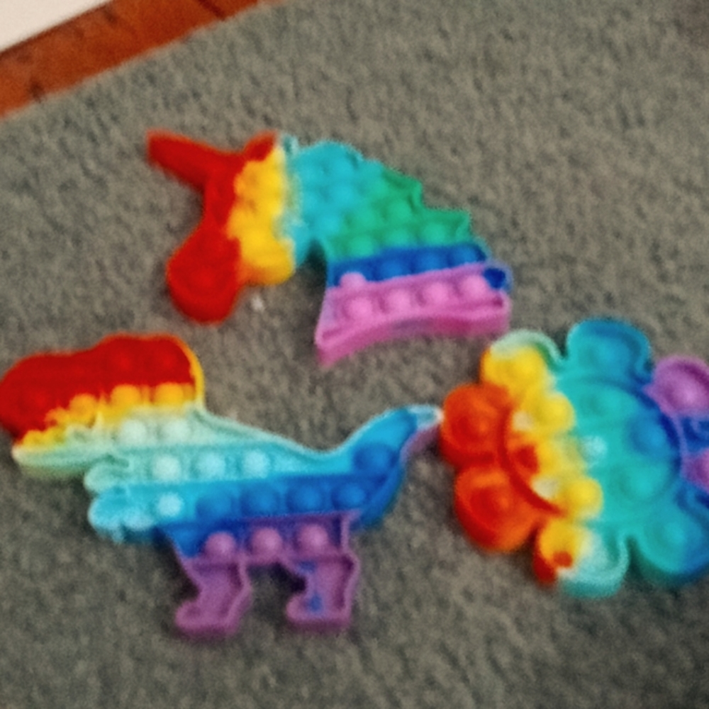 Rainbow pop it pack